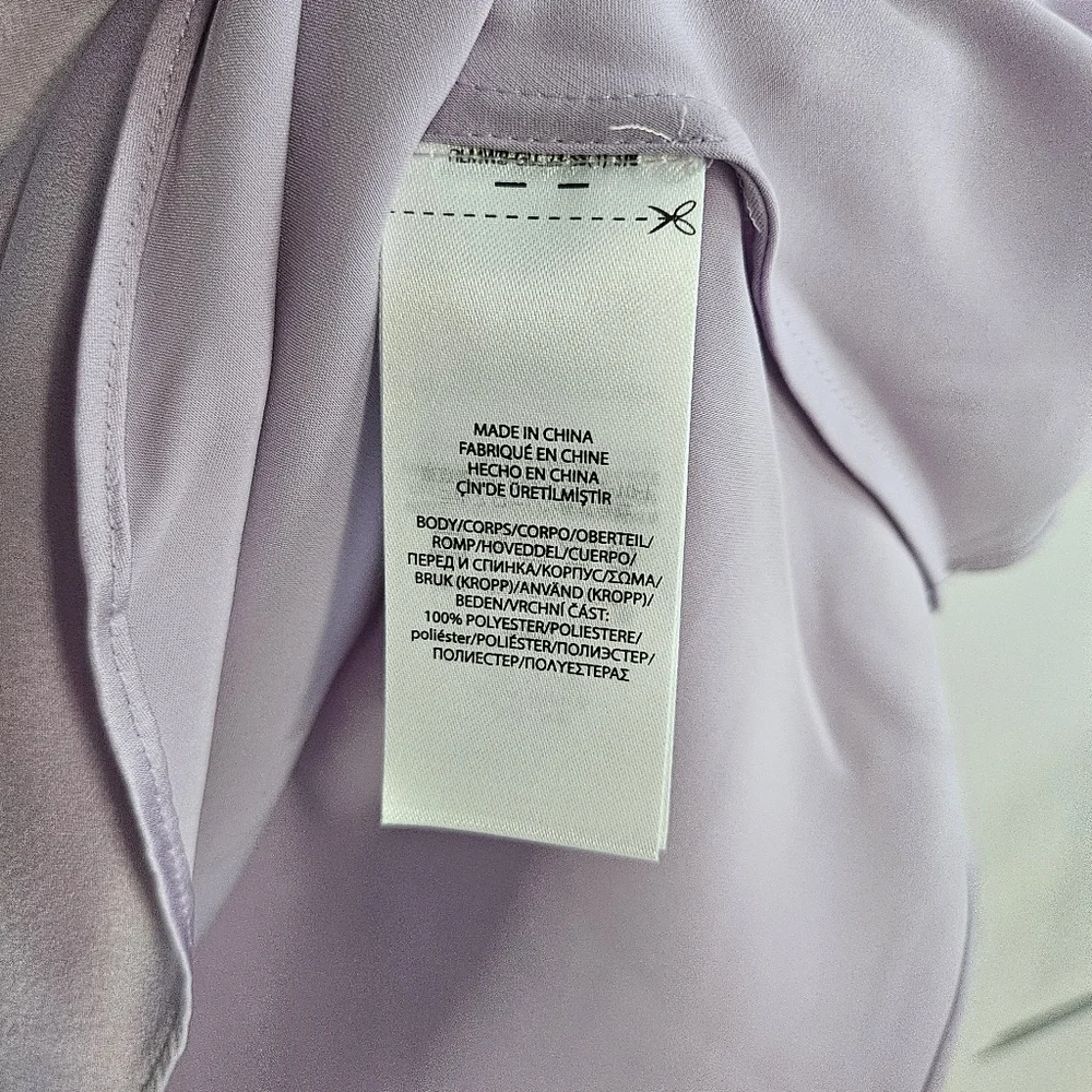 ❤️SPECIAL❤️NWT. POLO RALPH LAUREN Satin V-Neck Cami In Lavender - Picture 10 of 14